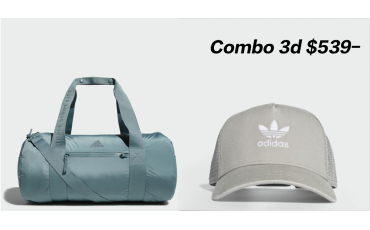 Adidas Combo 3d: VFR Roll Duffel Bag x Trefoil Trucker men cap